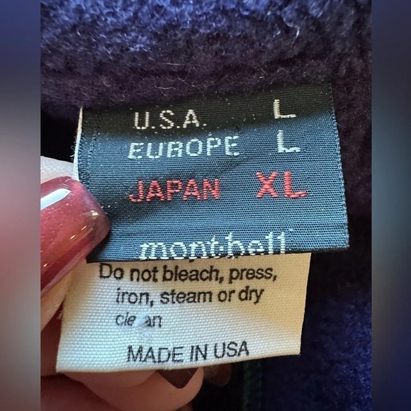 Vintage MontBell full zip fleece - Picture 6 of 9